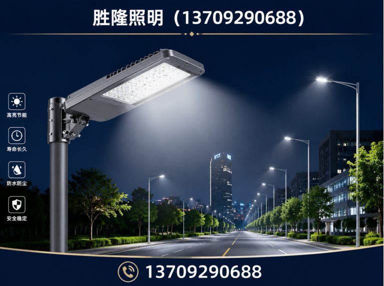 灞桥区LED路灯展示图